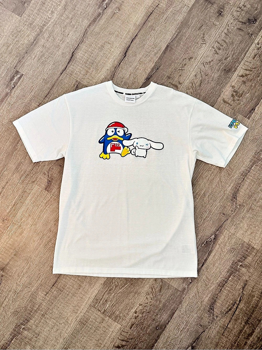 Sanrio Cinnamoroll x Donpen Don Quijote Japan T-Shirt White Size L